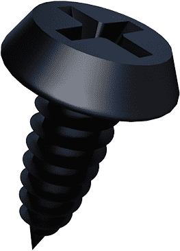 Heou Jia Fastener Black Phosphated Framing Screw
